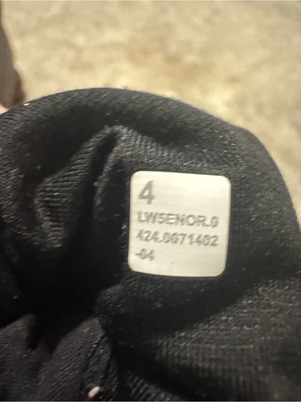 Lululemon Black Drawstring Waist Wide-Leg Pants/joggers
